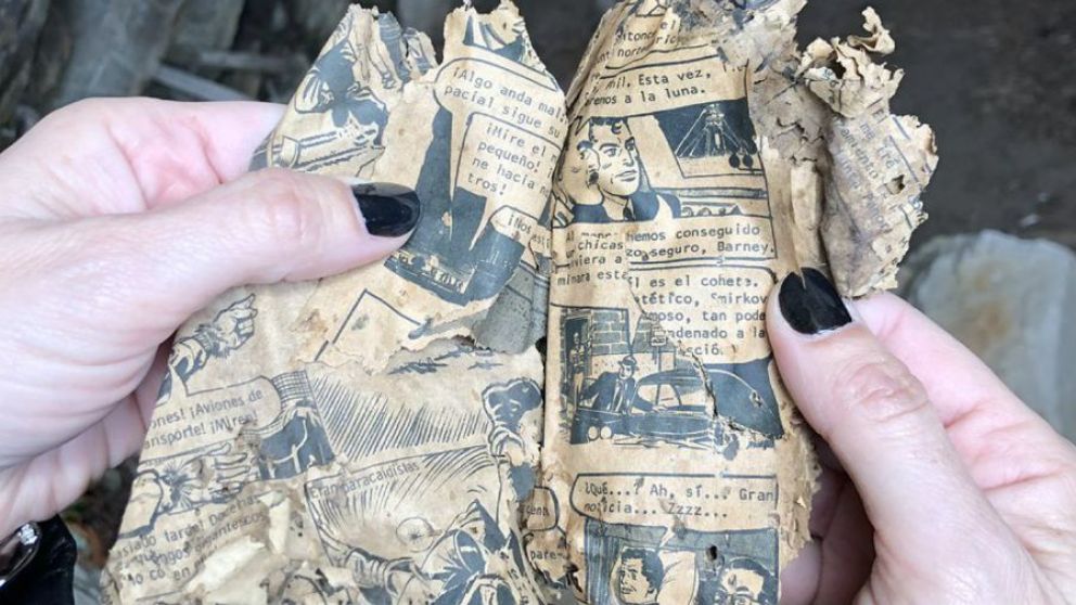 Los restos de las páginas que dispararon la historia.
