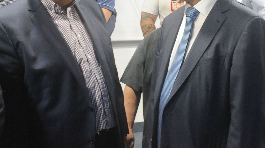 Scioli y Daer, juntos.