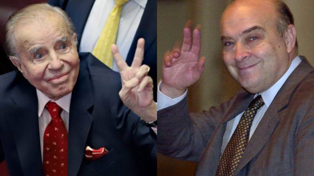 El ex presidente y su Ministro de Economía ante la Justicia.
