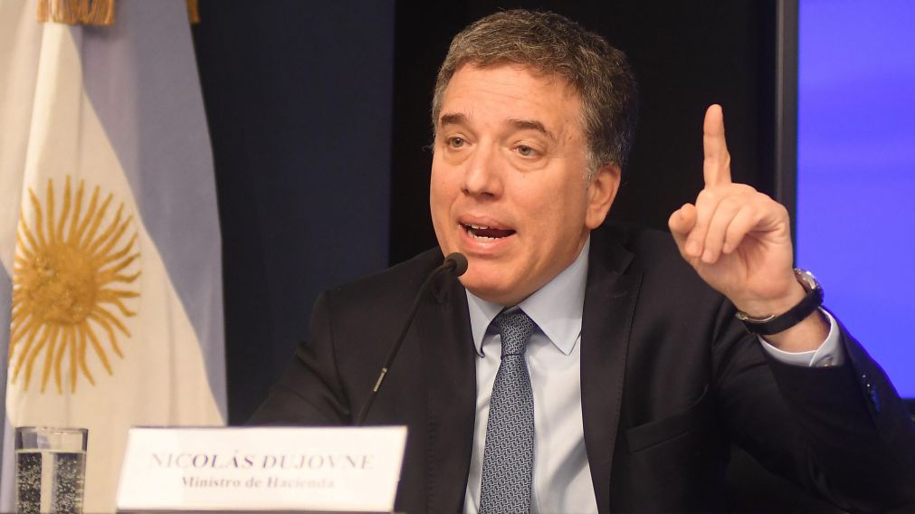 Dujovne habló sobre las cifras de pobreza. (Ruben Paredes/Diario Crónica)