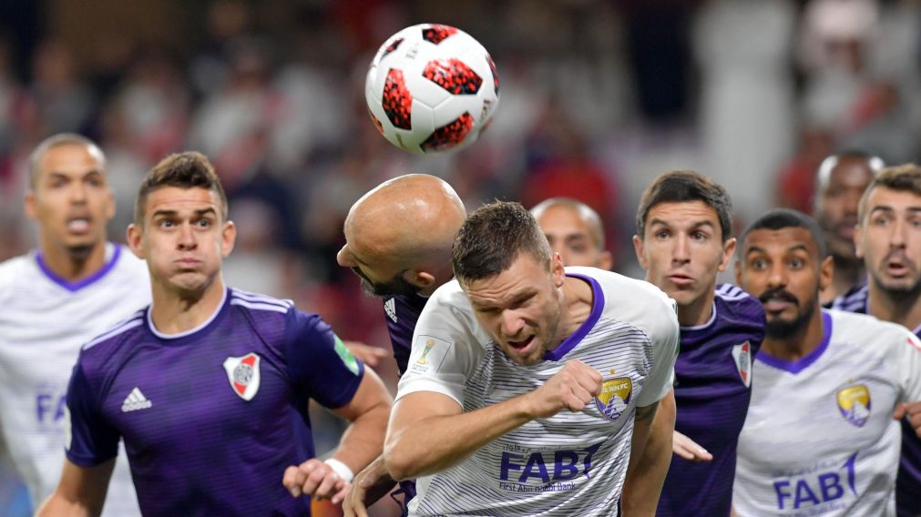 El partido de disputó en el estadio Hazza bin Zayed. (AFP)