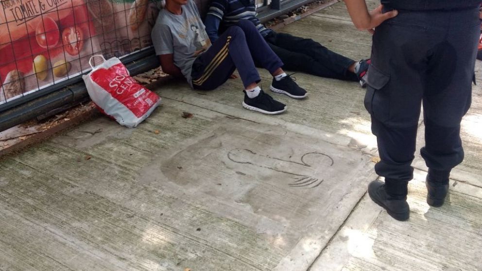 Los hermanos detenidos.