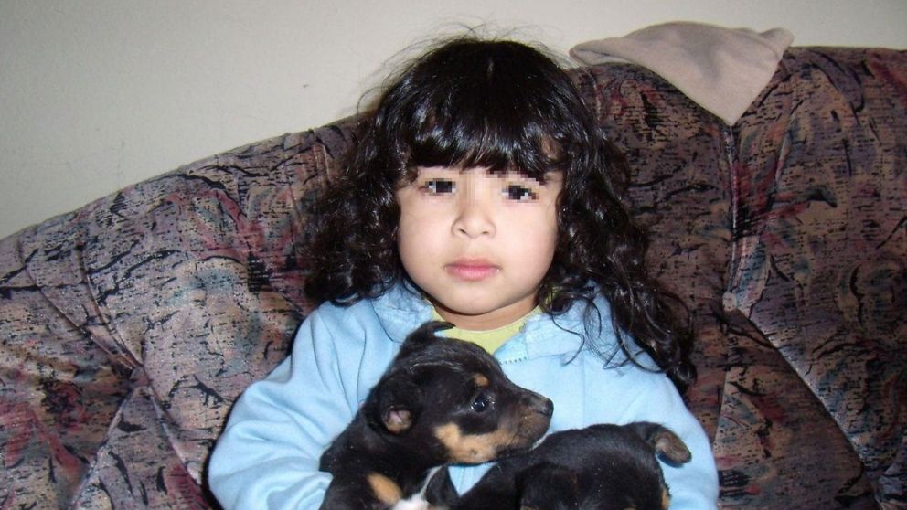 La nena está desaparecida desde el 28 de septiembre de 2008.