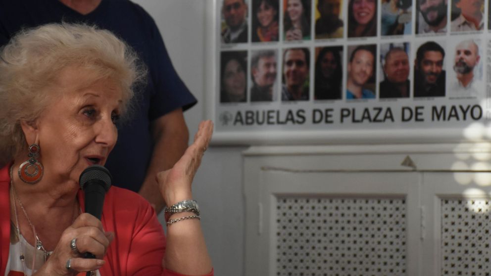 Las Abuelas de Plaza de Mayo, referentes en derechos humanos.