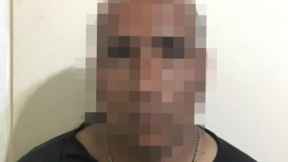 Este es el femicida que fue detenido intentando escapar.