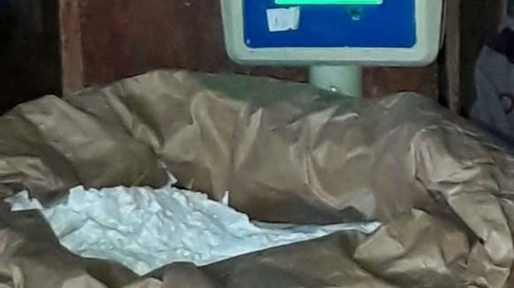 En total se decomisaron 7 kilos 485 gramos.