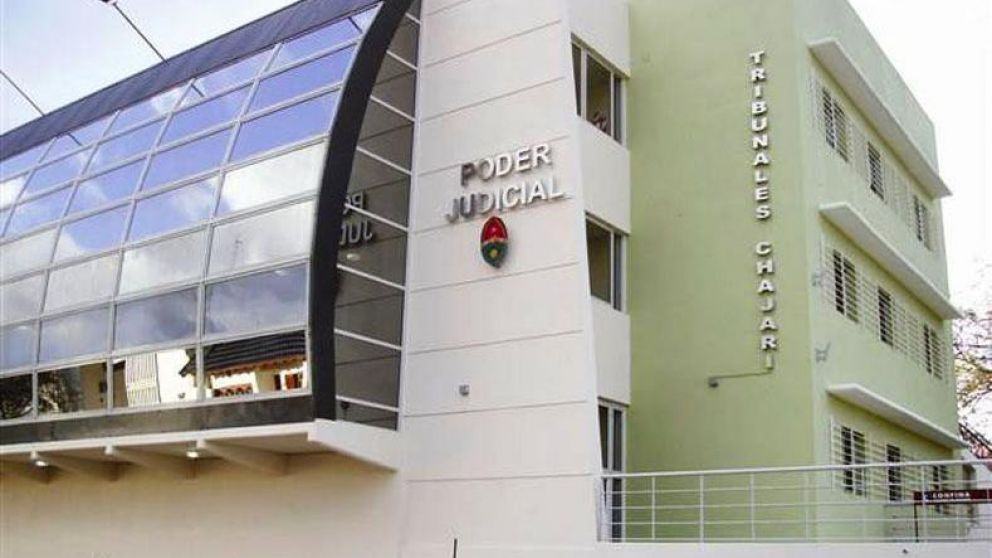 Tribunales de Chajarí, en Entre Ríos.