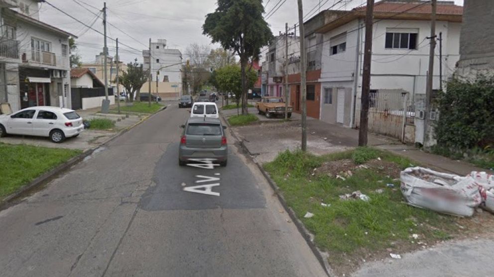 En esta zona ocurrió el tremendo succeso.