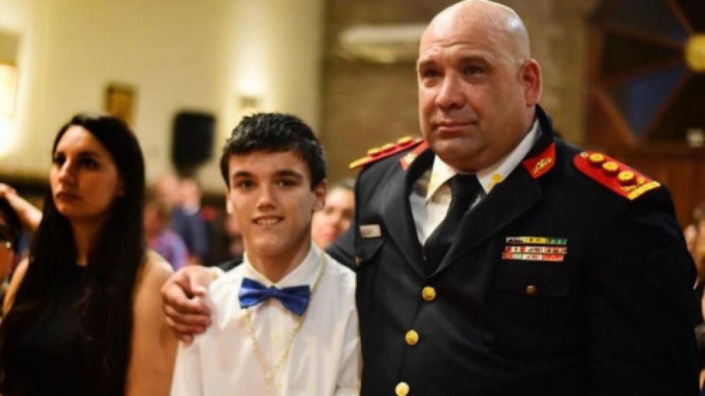 Patricio y Scafati, protagonistas de una conmovedora historia.