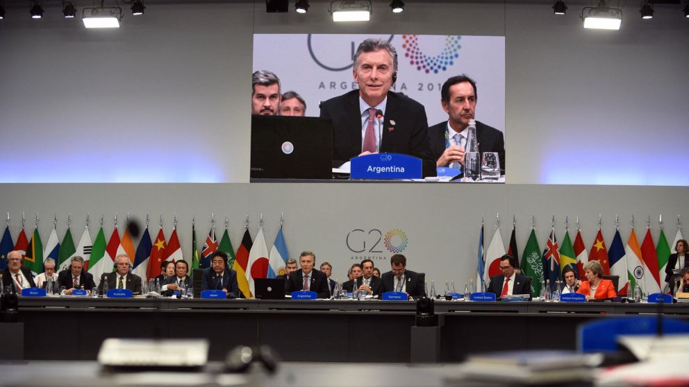 Macri, al cerrar la Cumbre del G20.