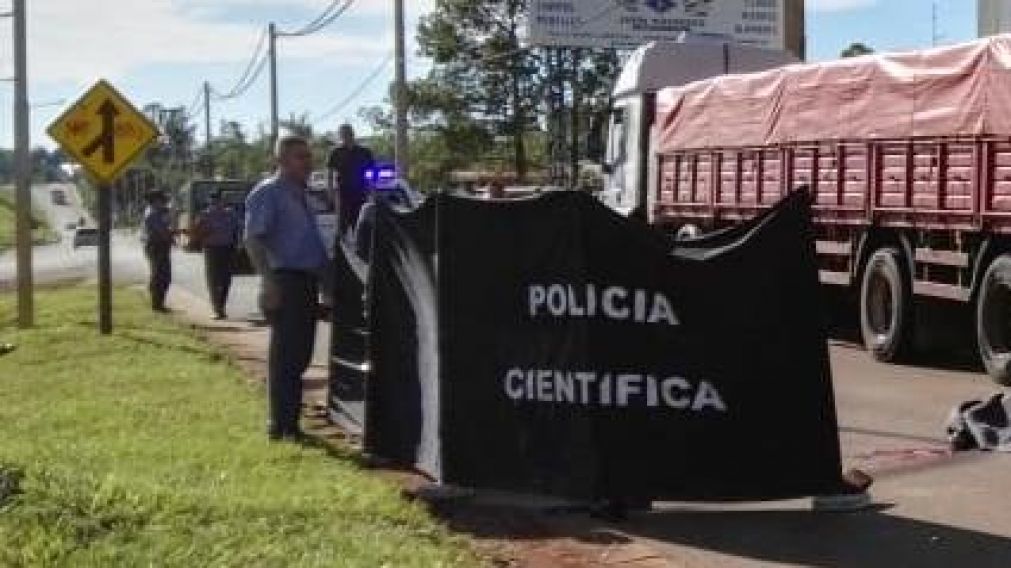 La polic�a cient�fica trabaj� en el lugar. (Gentileza Misiones Online).