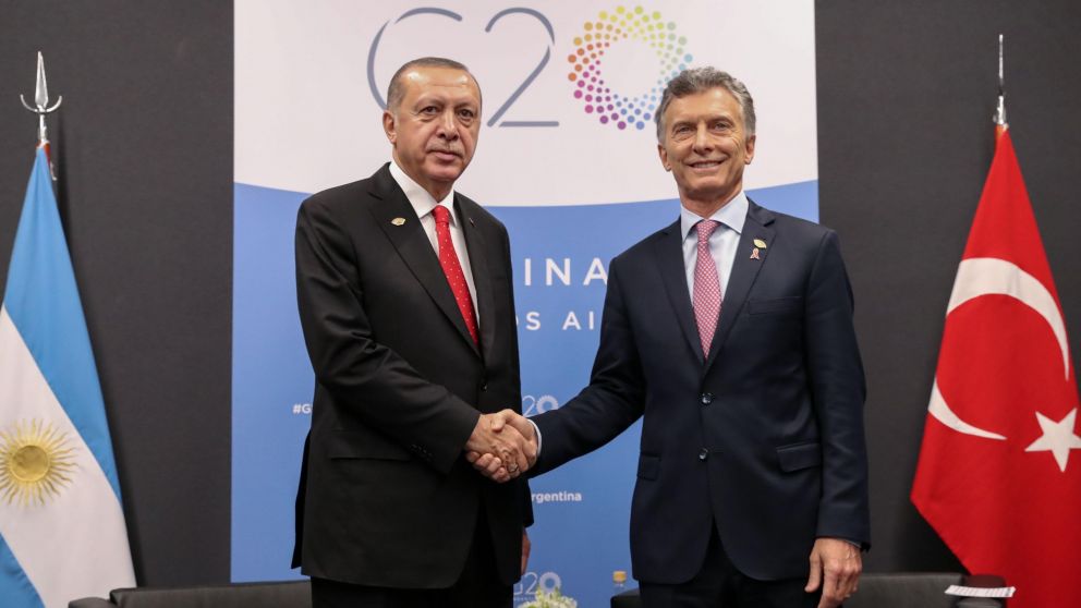 Erdoan invitó a Macri a visitar Turquía.