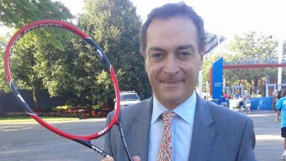 José Luis Clerc, estaba en su casa cuando entraron los ladrones.