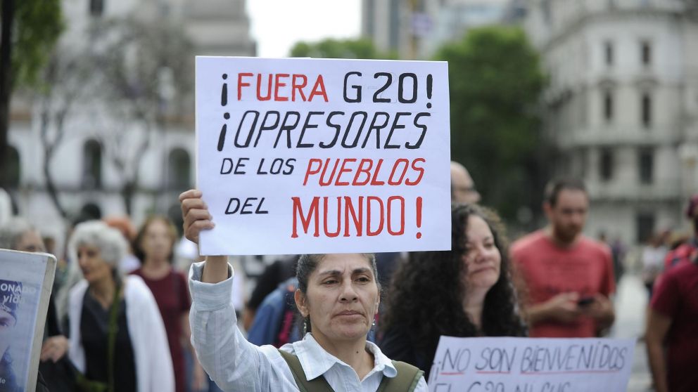 Algunos no quieren saber nada con la Cumbre de líderes (AFP).