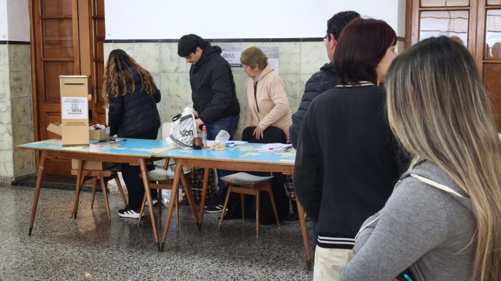 Votó el 63% del padrón en las elecciones legislativas de la provincia de Buenos Aires (Foto NA).