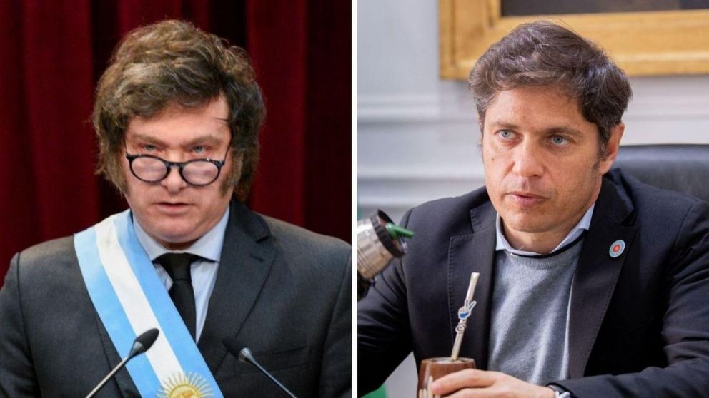 Milei y Kicillof, dos modelos en disputa detrás de la elección provincial.