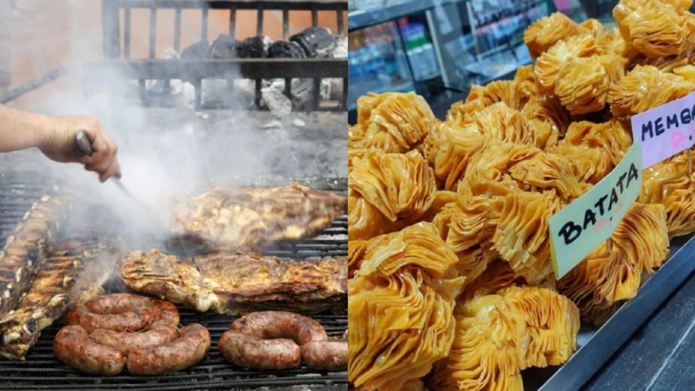Los votantes aprovecharon la jornada electoral para disfrutar de la gastronomía típica.