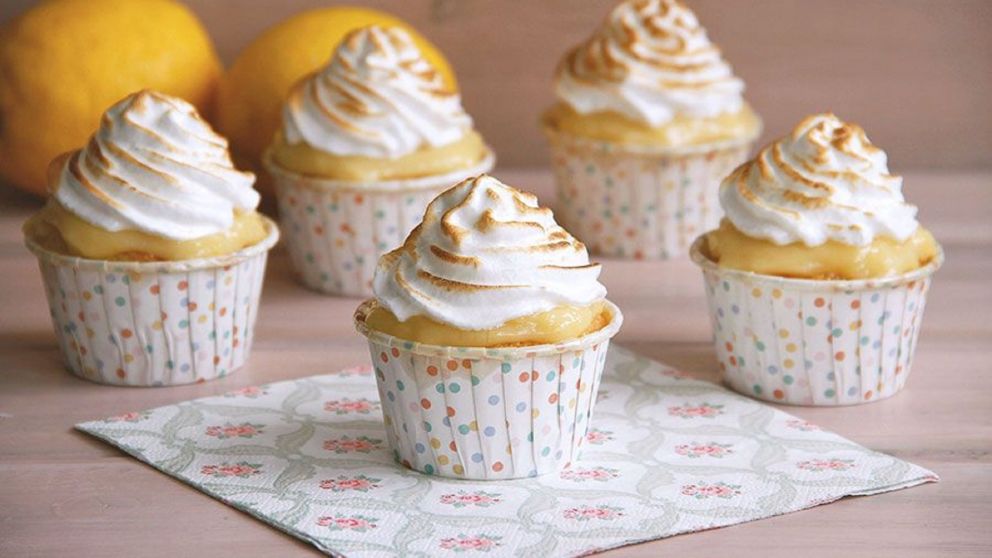 Muffins de Lemon Pie gourmet, listos para disfrutar en casa con un sabor cítrico y delicadamente dulce que conquista a todos.
