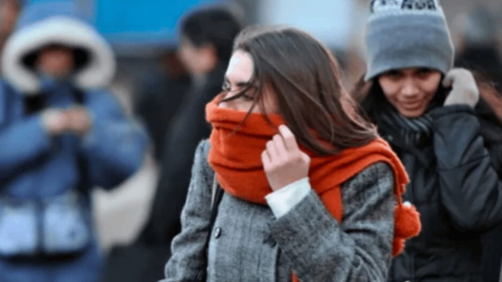 Alerta amarilla por fuertes vientos en cuatro provincias.