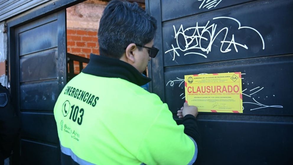 La Policía de la Ciudad recuperó un inmueble tomado en Villa Crespo: dos detenidos