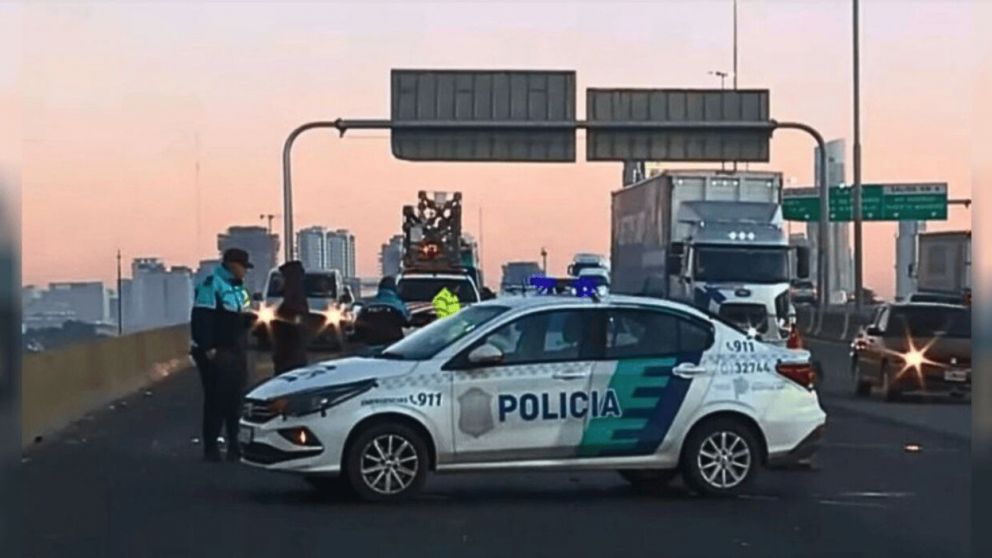 La policía bonaerense investiga las causas del accidente (NA).