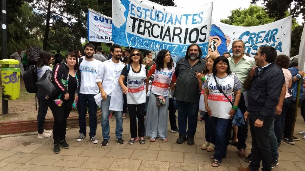 Los sindicatos docentes, más firmes que nunca.