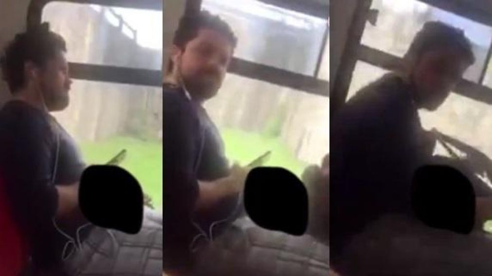 Se masturbó al lado de una pasajera.