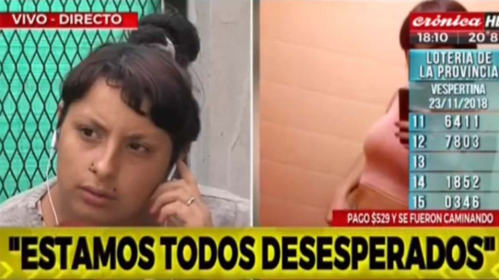 Brenda, la prima de Michelle reveló detalles de la joven desaparecida. (Captura de TV)