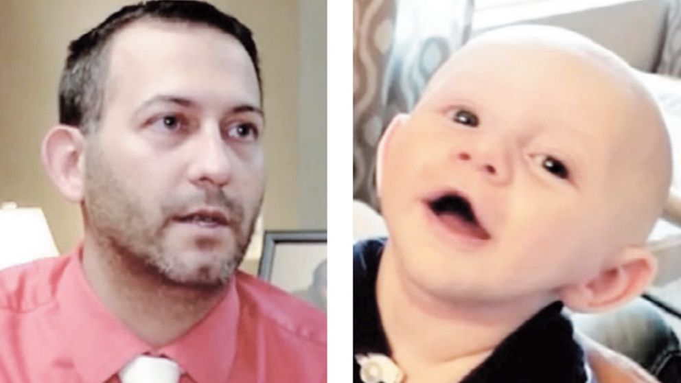 Nate Liedl, el padre de Jaxon quien fue asesinado por una menor.