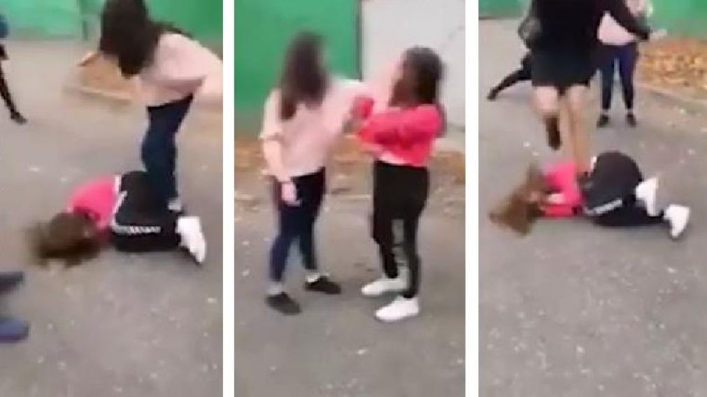 La víctima debió implorar piedad para que la liberen. (Captura).