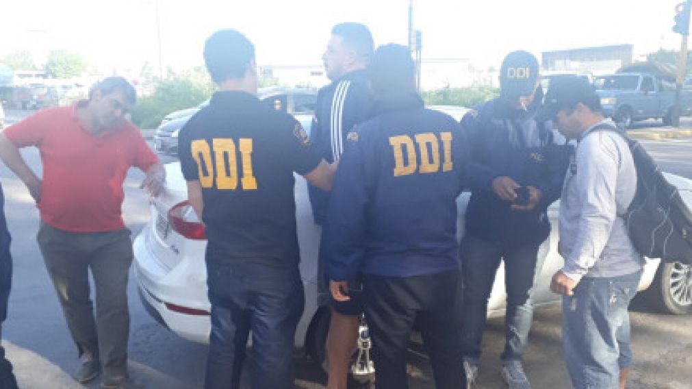 Algunos de los integrantes de dicho grupo delictivo fueron interceptados en la vía pública.