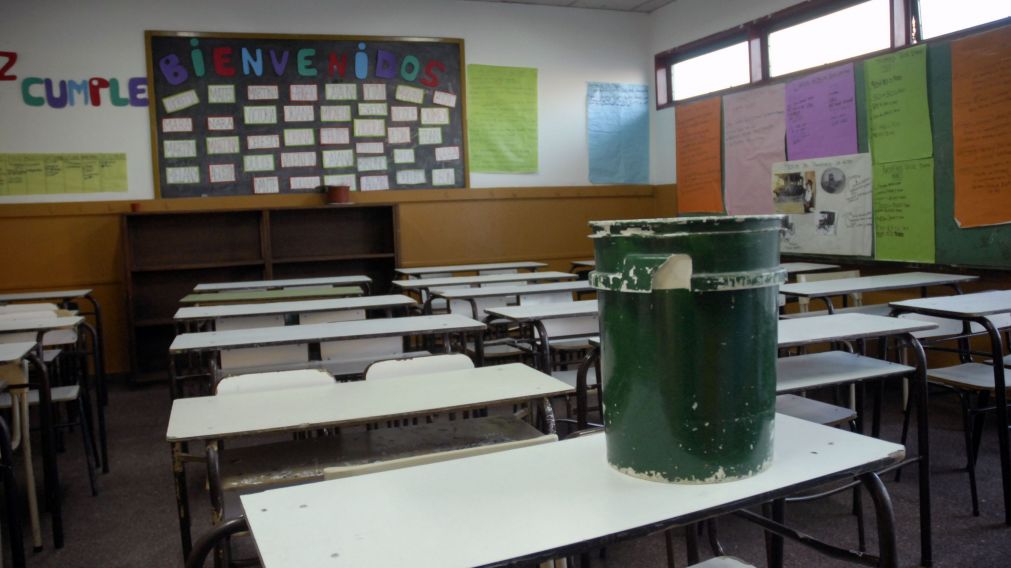 Una vez m�s en el a�o las aulas estar�n vac�as.