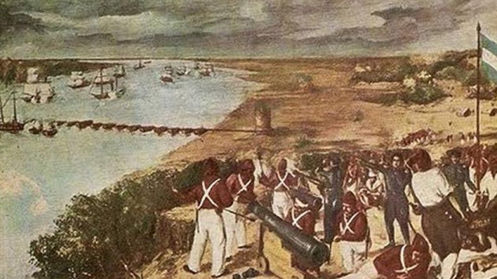 El recuerdo de una batalla heroica.