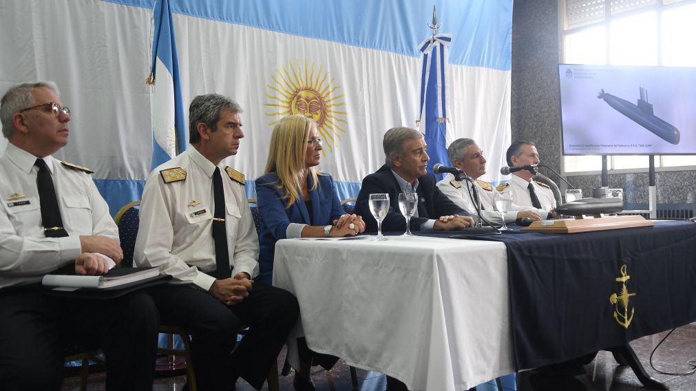 El ex vocero de la armada brindó detalles del estado del buque. (Crónica/Ruben Paredes).