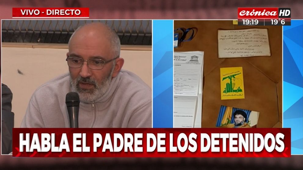Marcelo Abraham Salomón, El padre de los detenidos.