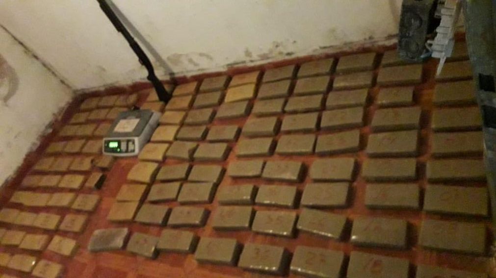 La cantidad de panes de drogas incautados en los allanamientos.