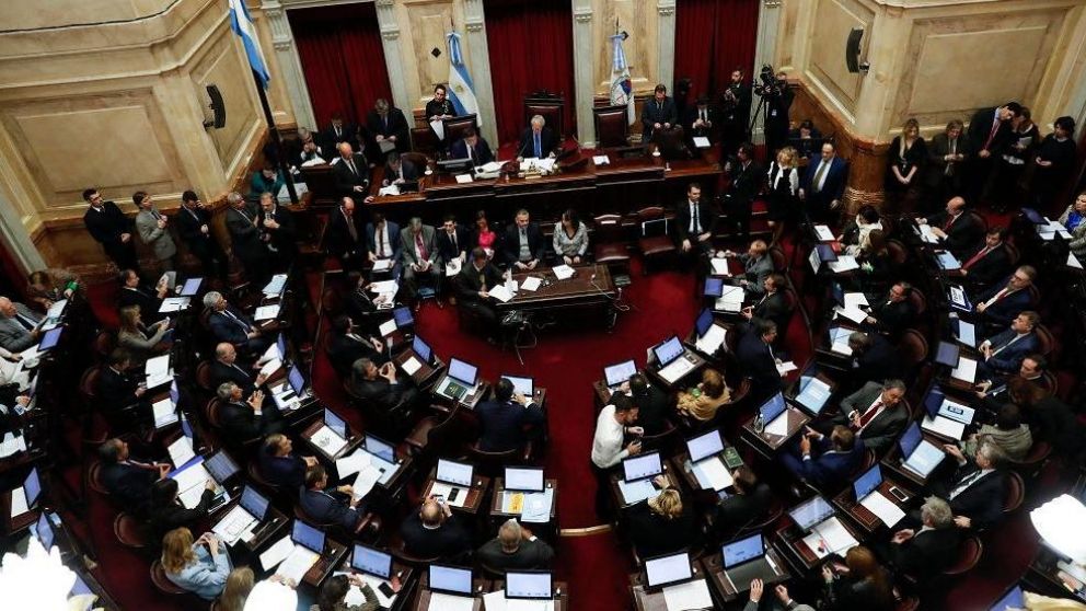 El Senado debate a partir de las 14 la Ley de Presupuesto (archivo).