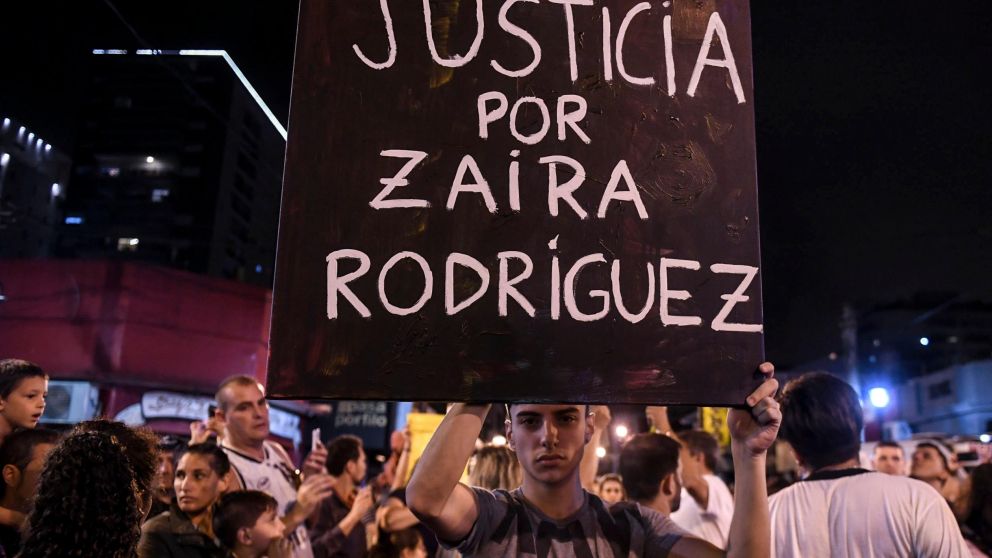 Los vecinos no quieren que el asesinato de la corredora de karting quede impune (Télam).