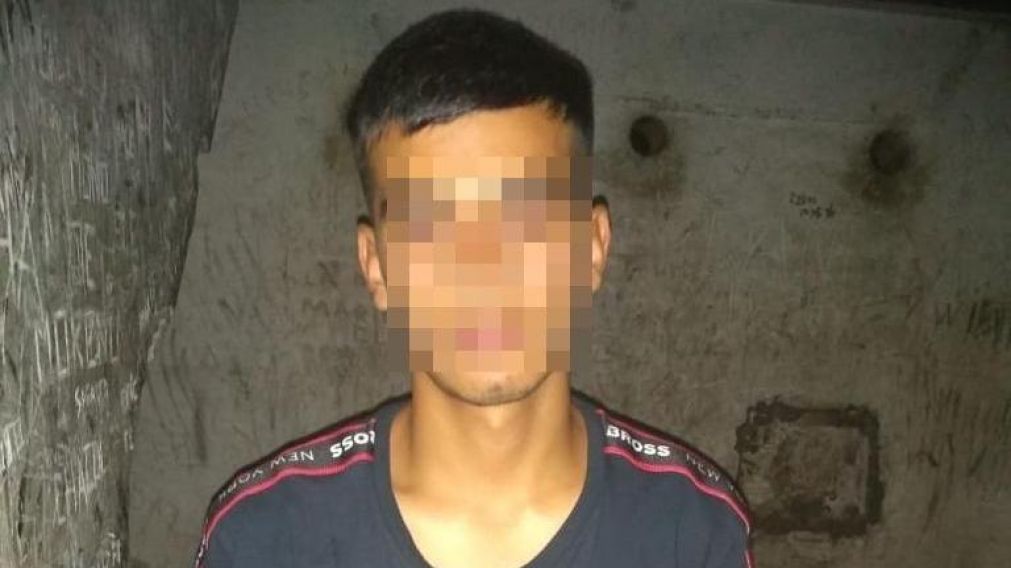 El detenido es menor de edad.