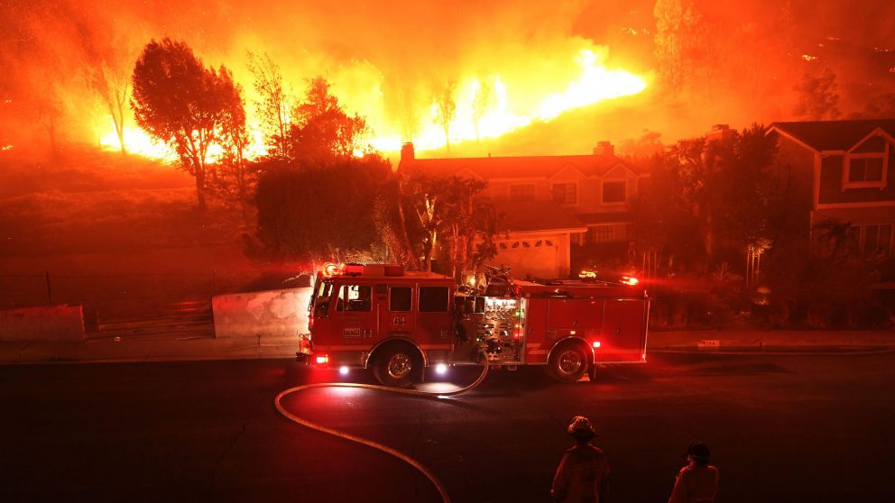 Los muertos se produjeron en la ciudad de Paradise. (AFP)