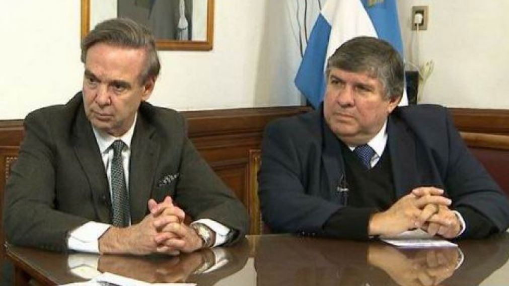 Pichetto y Mayans, enfrentados.