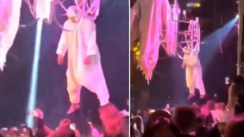 "Momia" fingió ahorcarse en show de Halloween, se infartó y murió