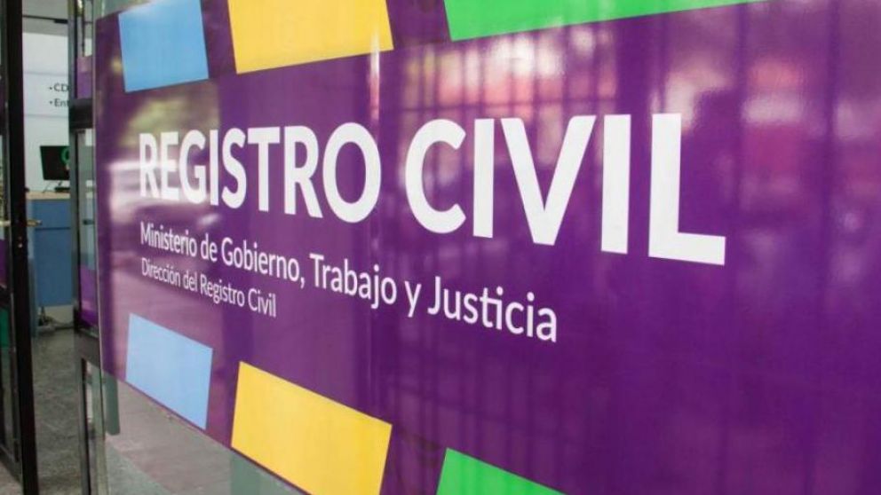 El registro civil avaló la decisión..
