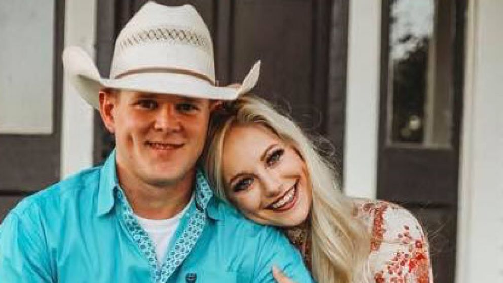 La feliz pareja tuvo un trágico final.