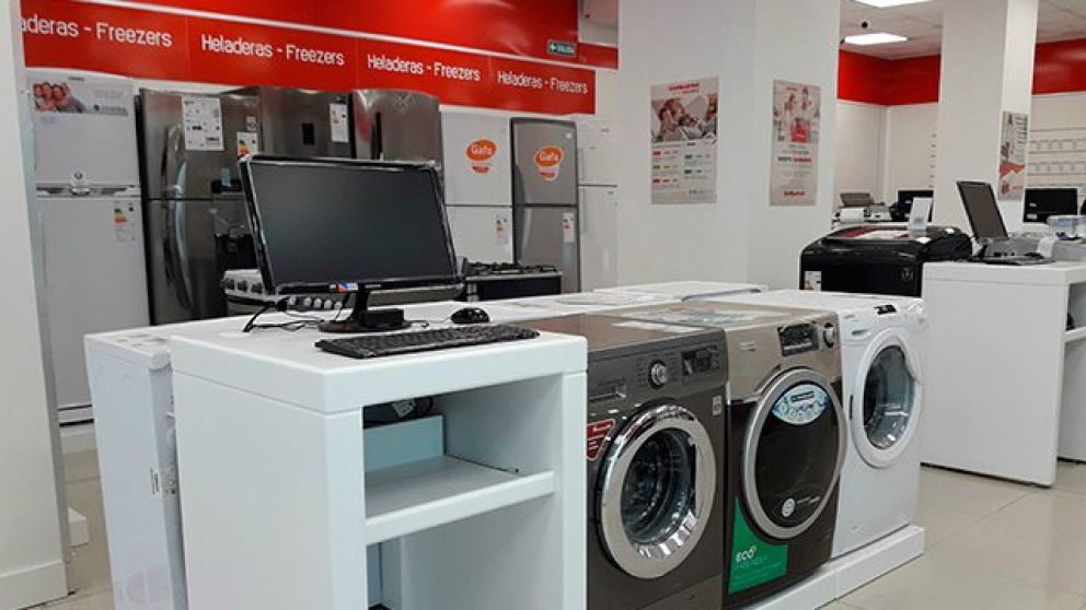 El rubro electr�nico, uno de los m�s golpeados. 