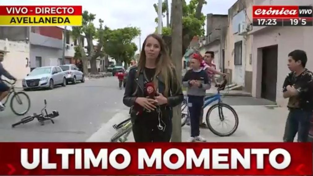 Menor apuntó con un arma a periodista de Crónica HD