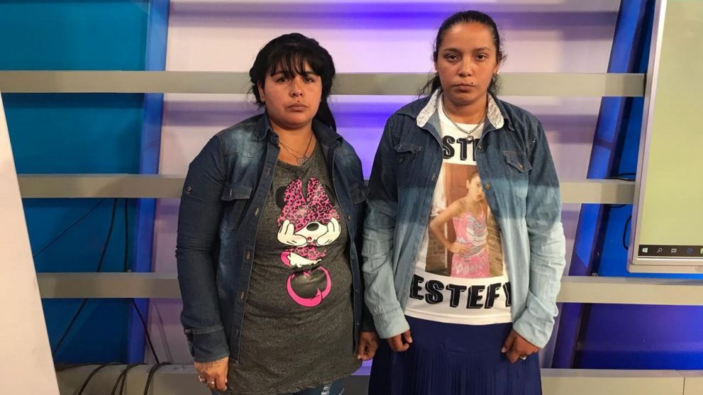 Yanina y Fiamma, en el estudio de Crónica HD.