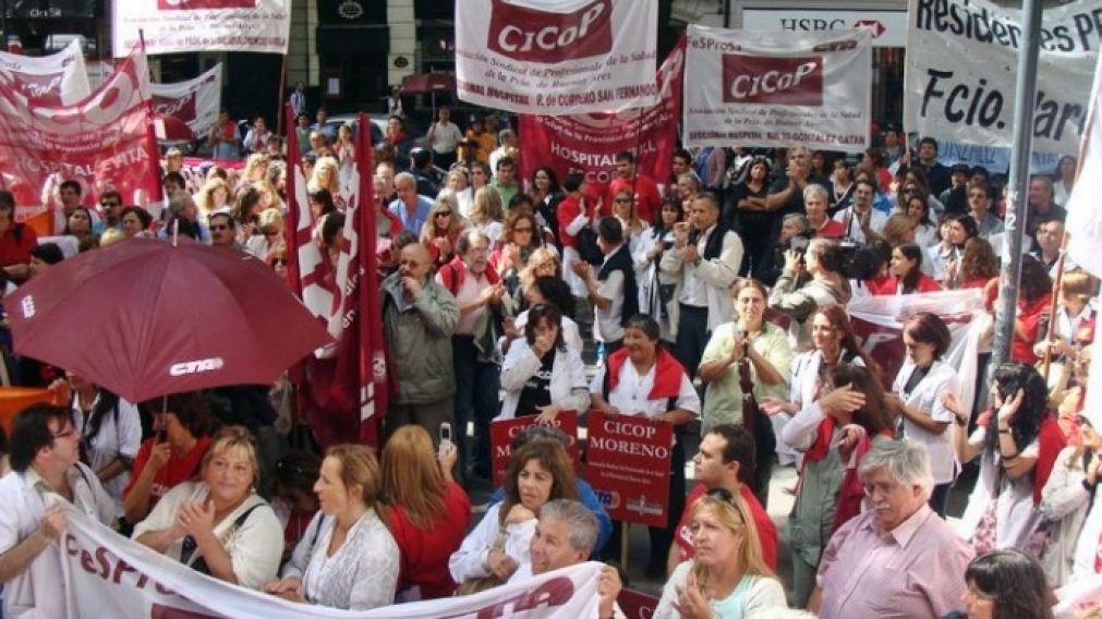Los integrantes de CICOP terminarán su reclamo en el Hospital Evita Pueblo.