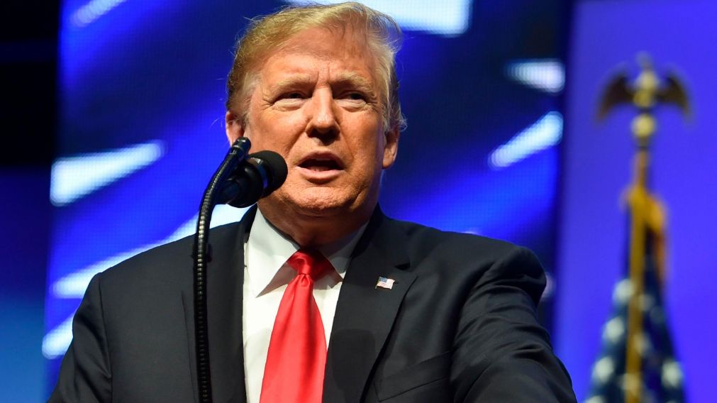 Este s�bado, el presidente de Estados Unidos habl� sobre la masacre en la sinagoga. (AFP)