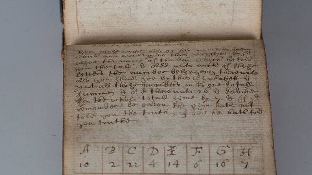 El documento asegura que tiene la solución para problemas domésticos y amorosos.